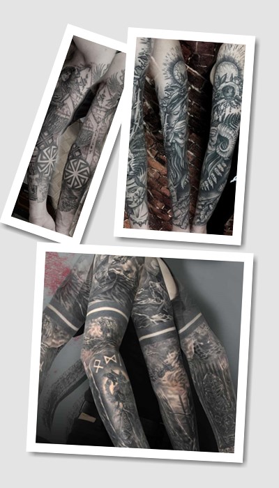 татуювання слов’янський рукав