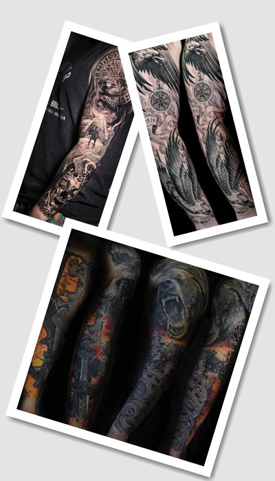 стиль тату слов’янський рукав