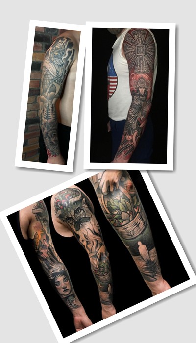 стиль татуювання слов’янський рукав