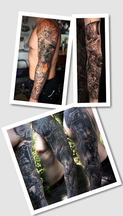 кому підійде татуювання слов’янський рукав