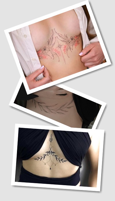 кому підійде тату під грудьми