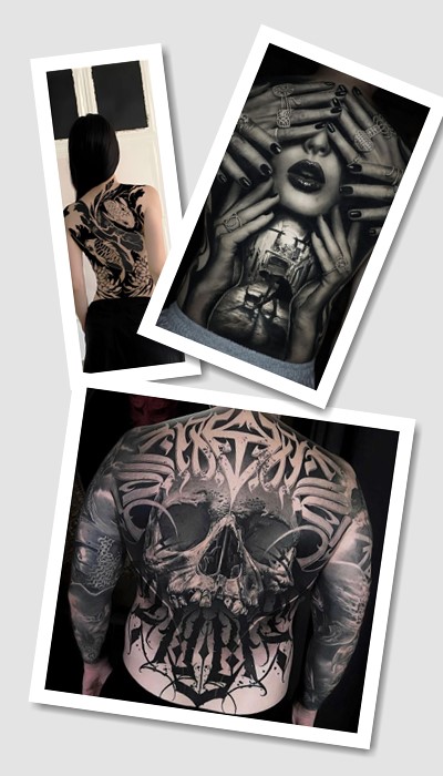 кому підійде тату на всю спину