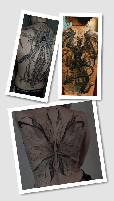 кому підійде татуювання на всю спину