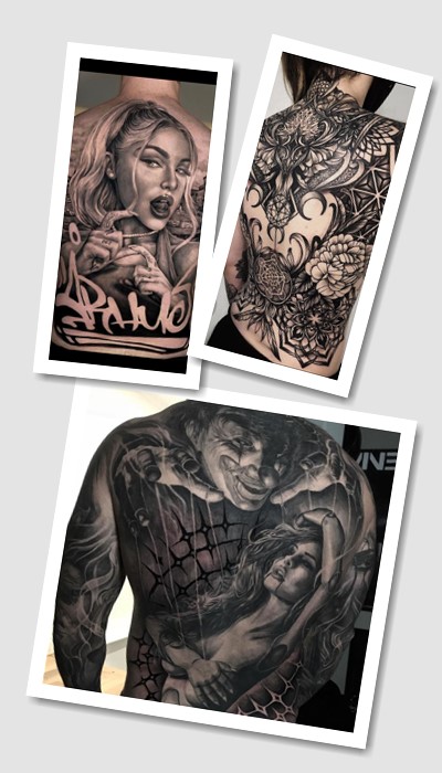 ідеї татуювання на всю спину