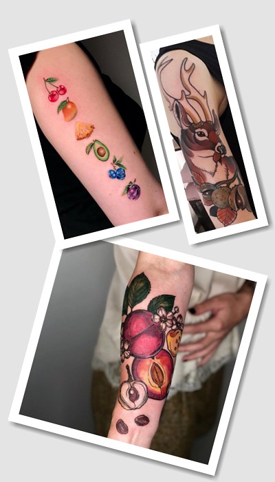 особливості тату кольорові жіночі