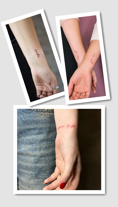 ідеї татуювання маленькі написи