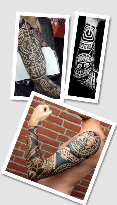 особливості тату полінезія рукав