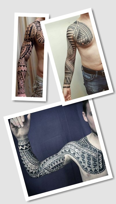 особливості татуювань полінезія рукав