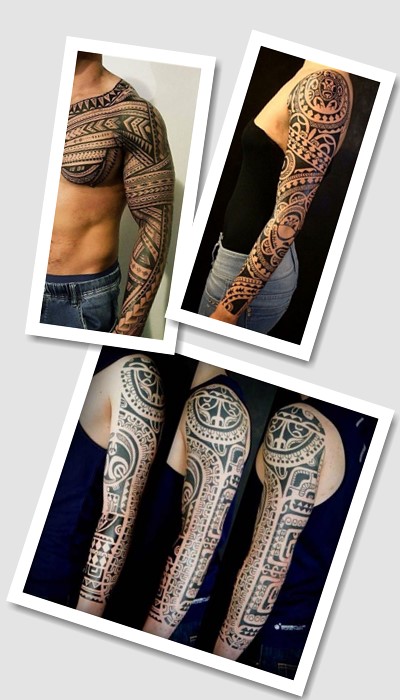 кому підійде тату полінезія рукав
