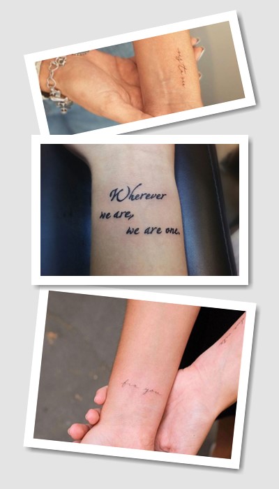 кому підійде тату написи на зап’ясті