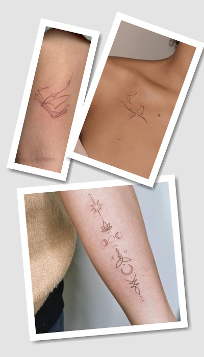 стиль татуювання мінімалістичні