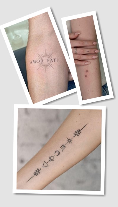 стиль тату мінімалізм