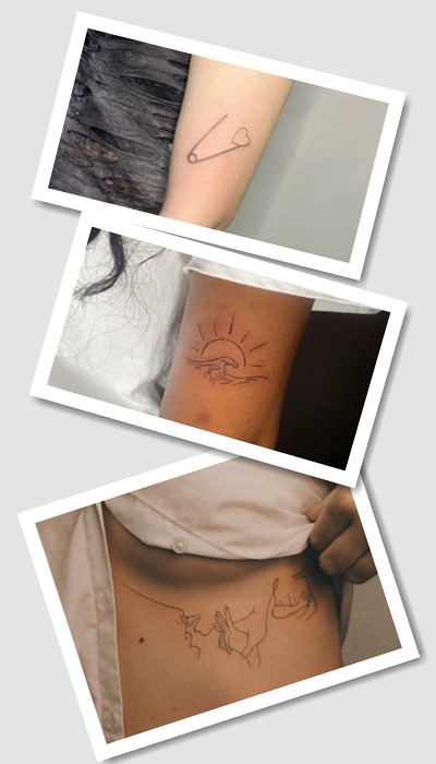 стиль татуювання мінімалізм