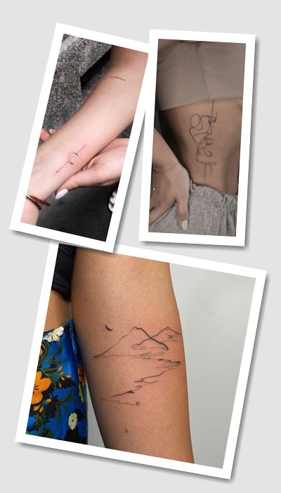 кому підійде тату мінімалізм