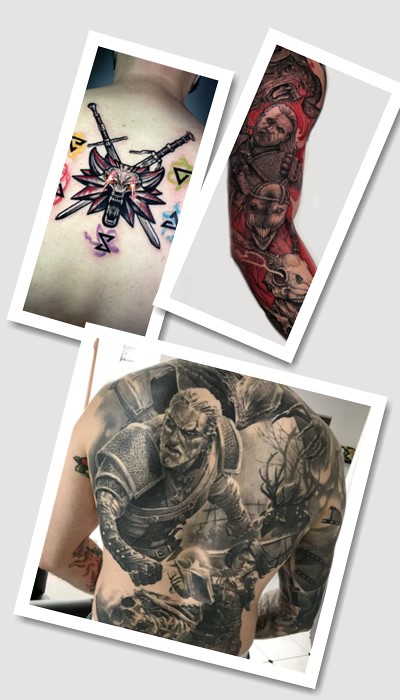 татуювання відьмак