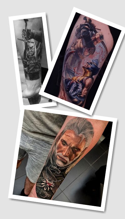 кому підійде тату відьмак