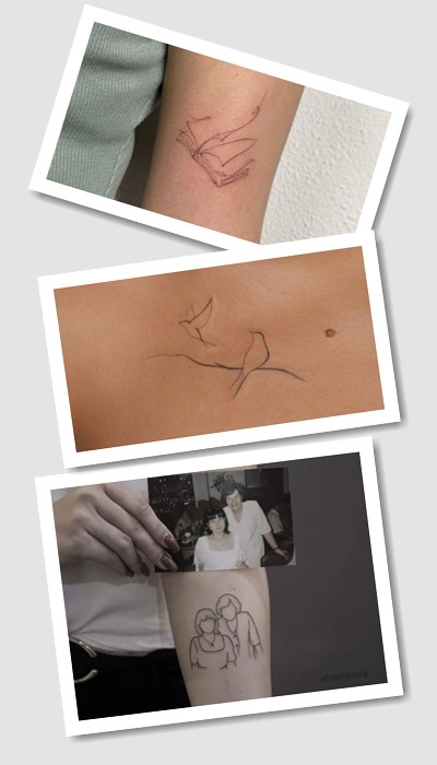 тату мінімалістичні