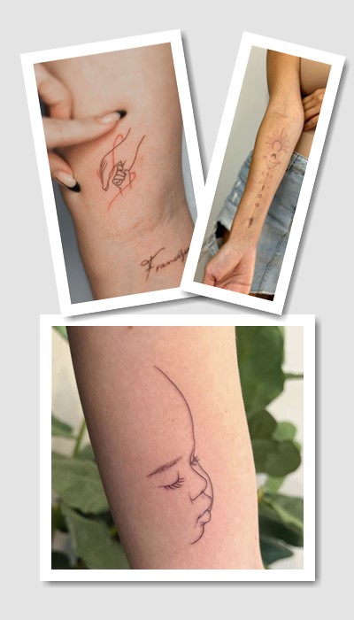 татуювання мінімалістичні у Києві