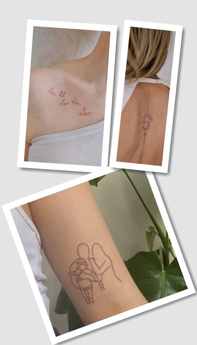 татуювання мінімалістичні