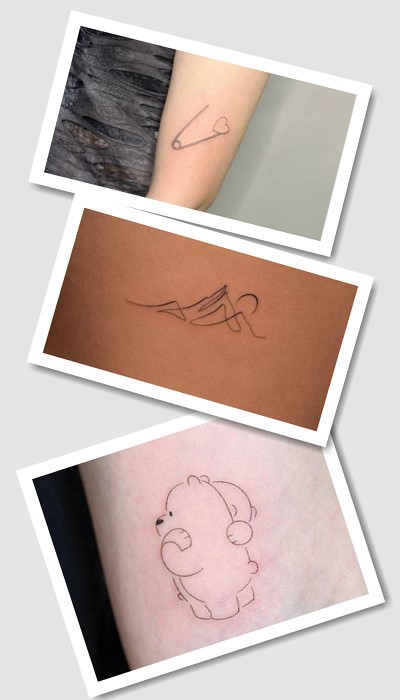 стиль татуювання мінімалістичні