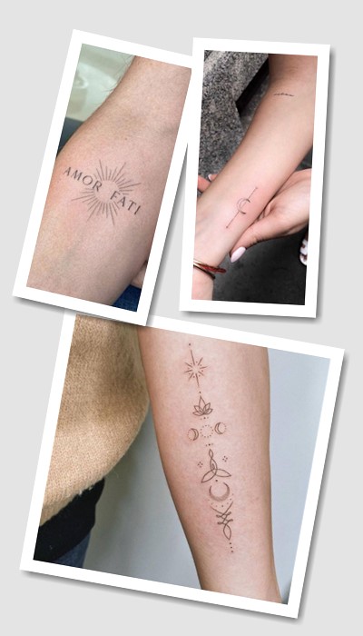 кому підійде тату мінімалістичні