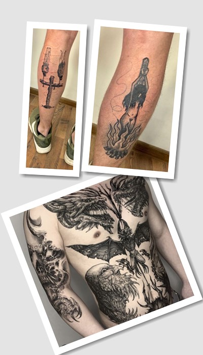 особливості тату Середньовіччя