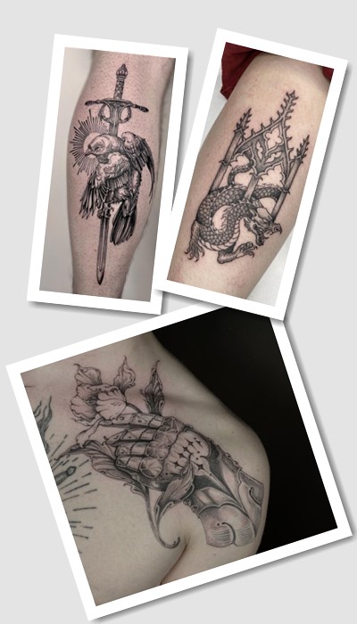 особливості татуювань Середньовіччя