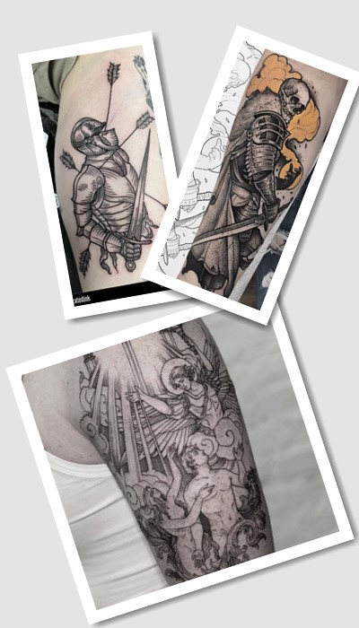 кому підійде татуювання Середньовіччя