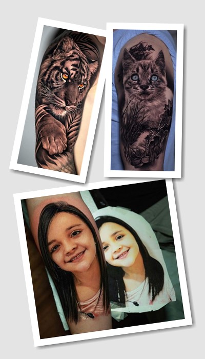 кому підійде татуювання Реалізм