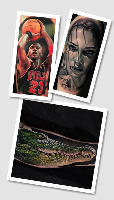 ідеї татуювання Реалізм