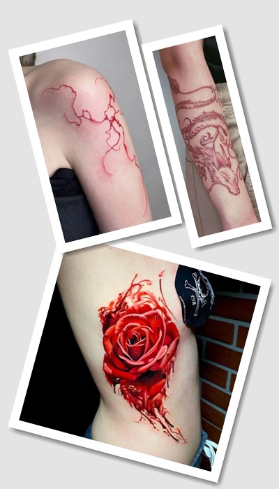 особливості тату Червоні