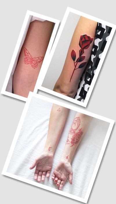 кому підійде татуювання Червоні