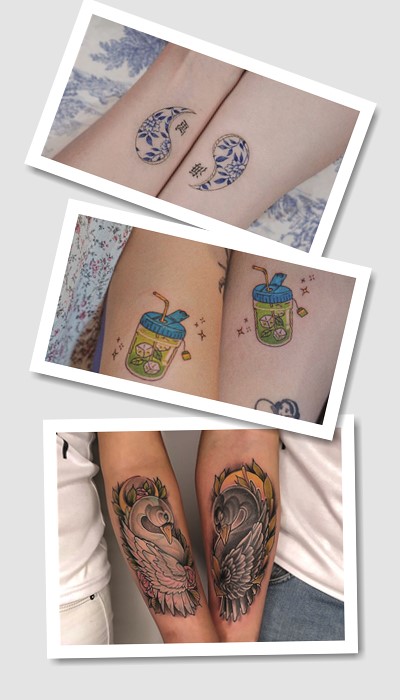 стиль татуювання Для двох