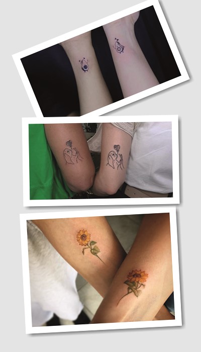 особливості тату Для двох