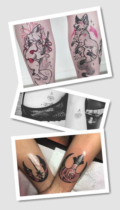 особливості татуювань Для двох