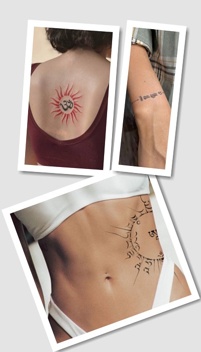 татуювання Мантра