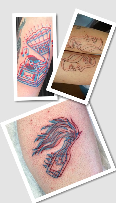 стиль тату Стерео