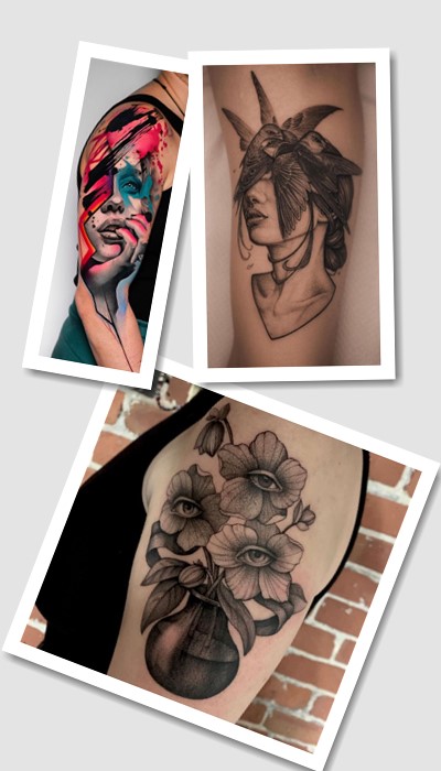 стиль татуювання Сюрреалізм