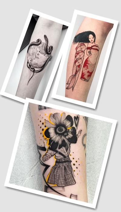 особливості татуювань Сюрреалізм