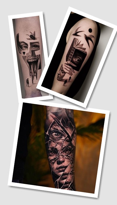 кому підійде тату Сюрреалізм