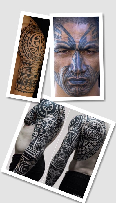 стиль татуювання Та-моко