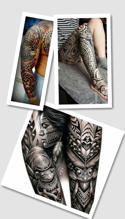 стиль татуювання Таїно