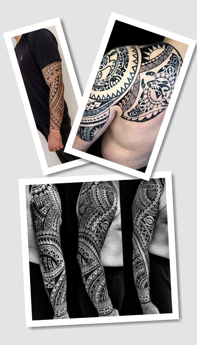 стиль тату Новозеландські