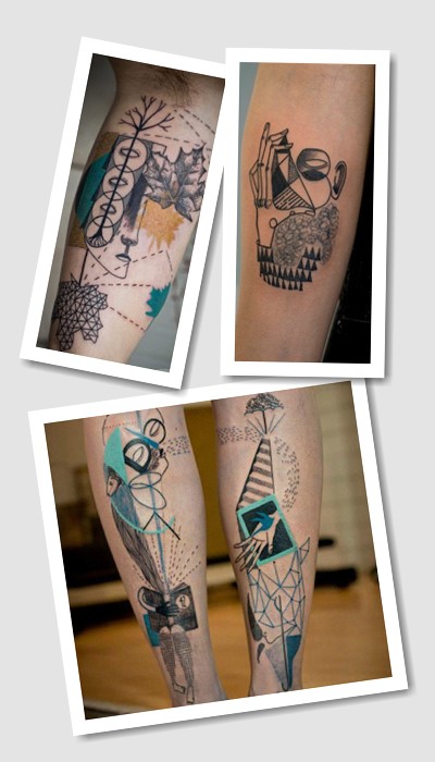 кому підійде татуювання Арт брют