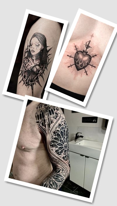 татуювання Готика