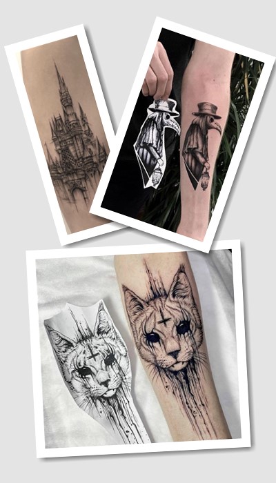стиль тату Готика