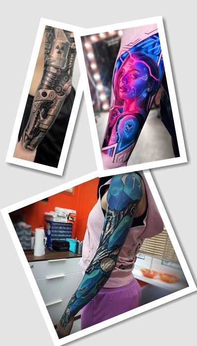тату Кіберпанк