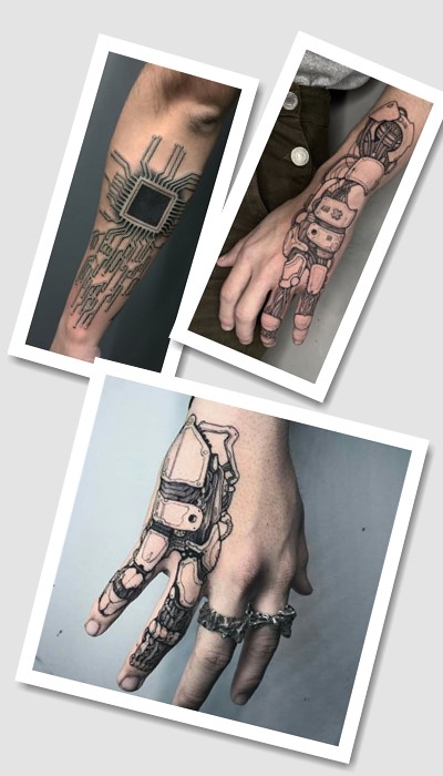 татуювання Кіберпанк