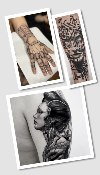 особливості тату Кіберпанк