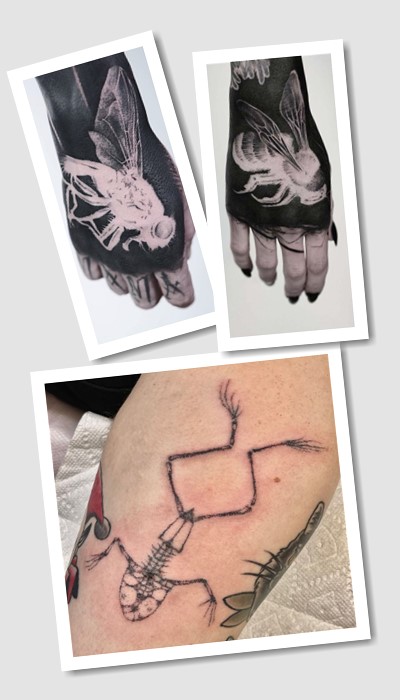 стиль татуювання Рентген